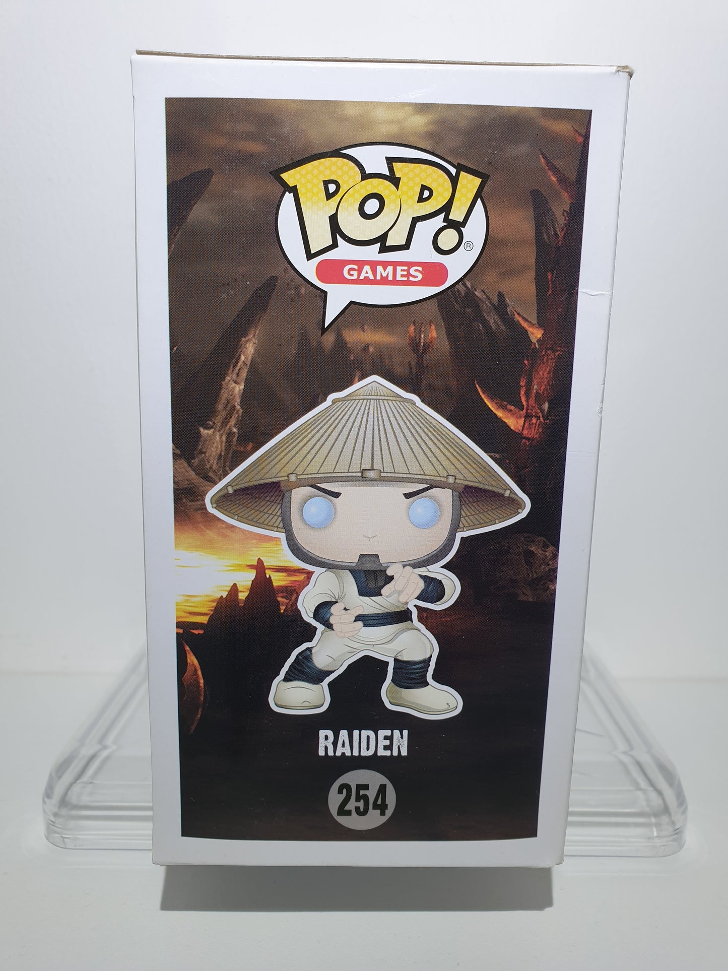 FUNKO POP 254 - MORTAL KOMBAT X - RAIDEN - OCCASION