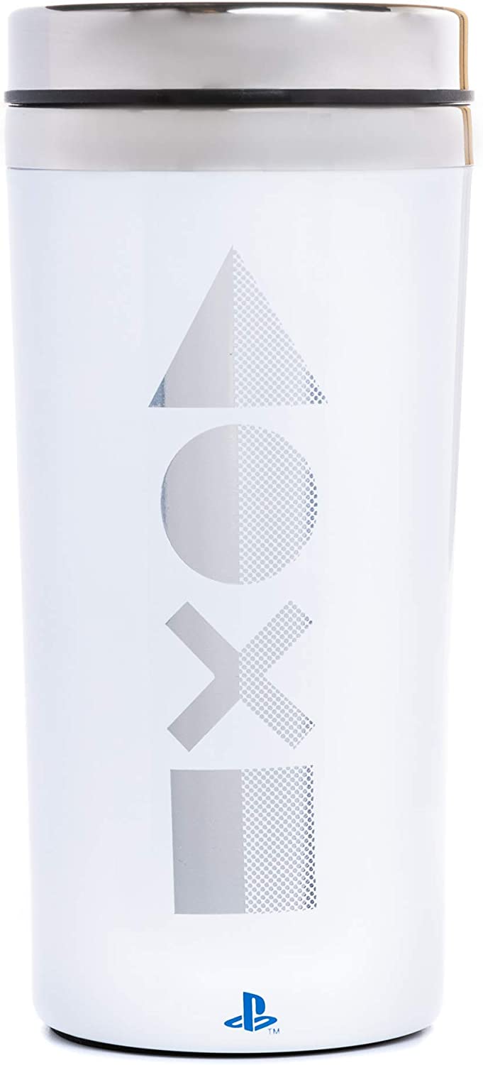 MUG ISOTHERME DE VOYAGE PLAYSTATION PS5 450 ML PALADONE - NEUF