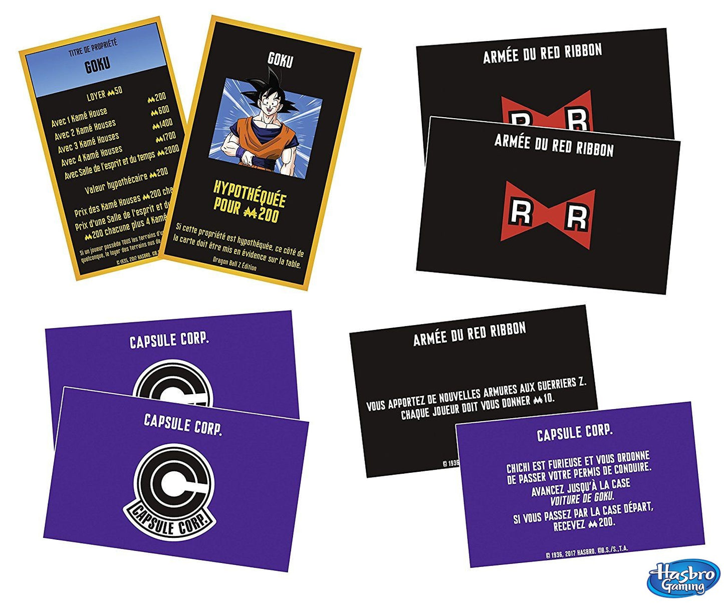 MONOPOLY DRAGON BALL Z - NEUF SOUS BLISTER