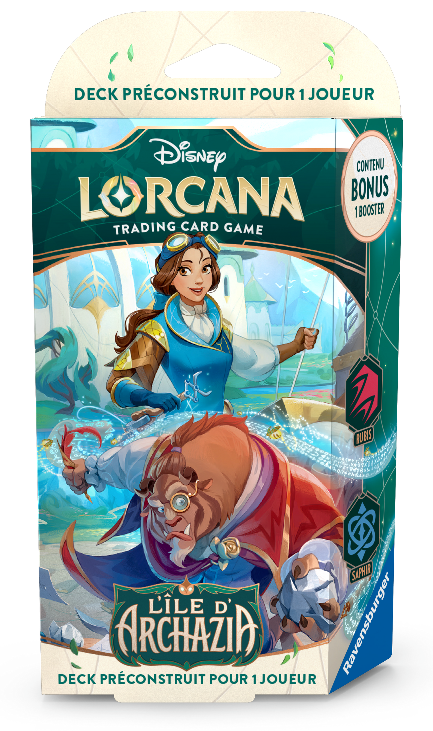 Disney Lorcana - L'île d'Archazia - Deck de Démarrage en Français - Neuf