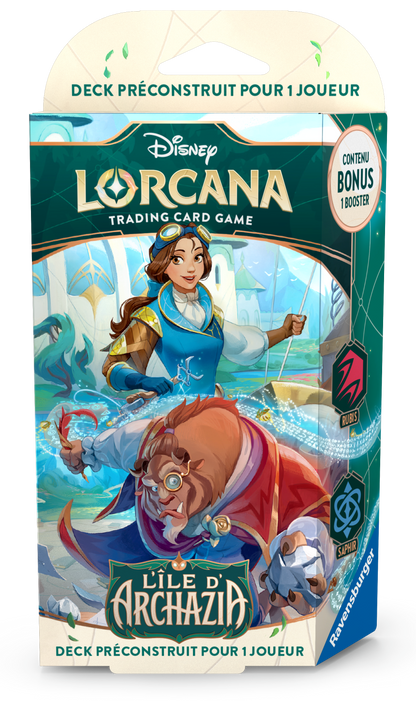 Disney Lorcana - L'île d'Archazia - Deck de Démarrage en Français - Neuf