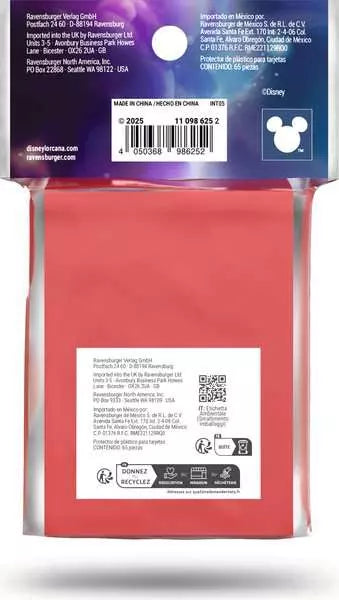 Disney Lorcana - Fabuleux - 65 Protège-Cartes - 65 Card Sleeves - Neuf