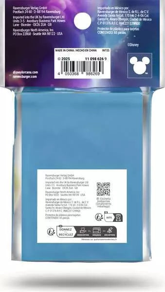 Disney Lorcana - Fabuleux - 65 Protège-Cartes - 65 Card Sleeves - Neuf