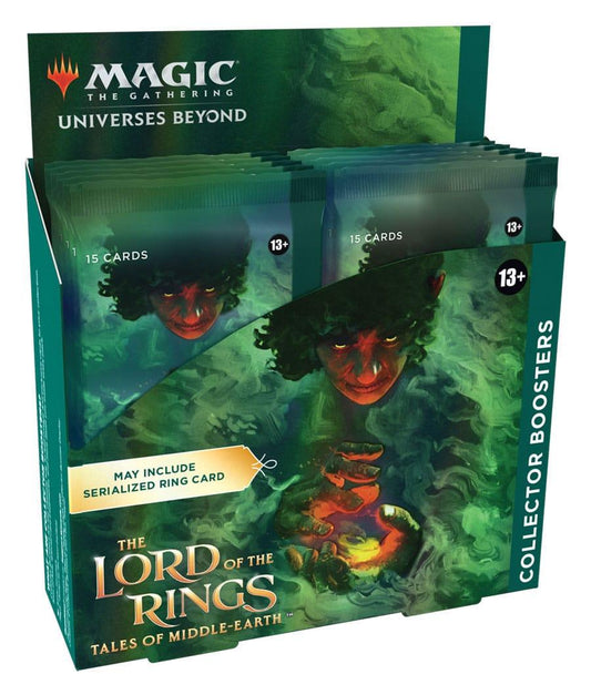Magic the Gathering - Boite de 12 Boosters Collector - The Lord of the Rings - Tales of Middle-Earth en Anglais - Neuf scellé