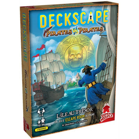 Deckscape - Pirates vs Pirates : L'île au Trésor - Neuf sous blister