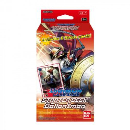 Digimon Card Game - Starter Deck ST-7 - Gallantmon en Anglais - Neuf scellé