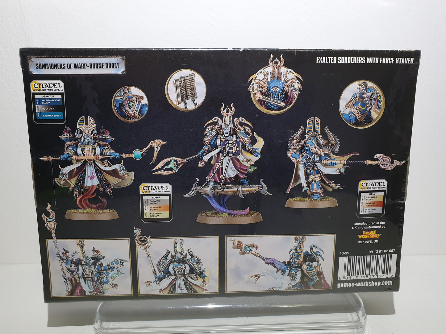 Warhammer 40,000 - Thousand Sons - Exalted Sorcerers - Neuf sous blister