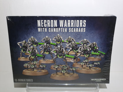 Warhammer 40,000 - Necrons - Necron Warriors with Canoptek Scarabs - Neuf sous blister
