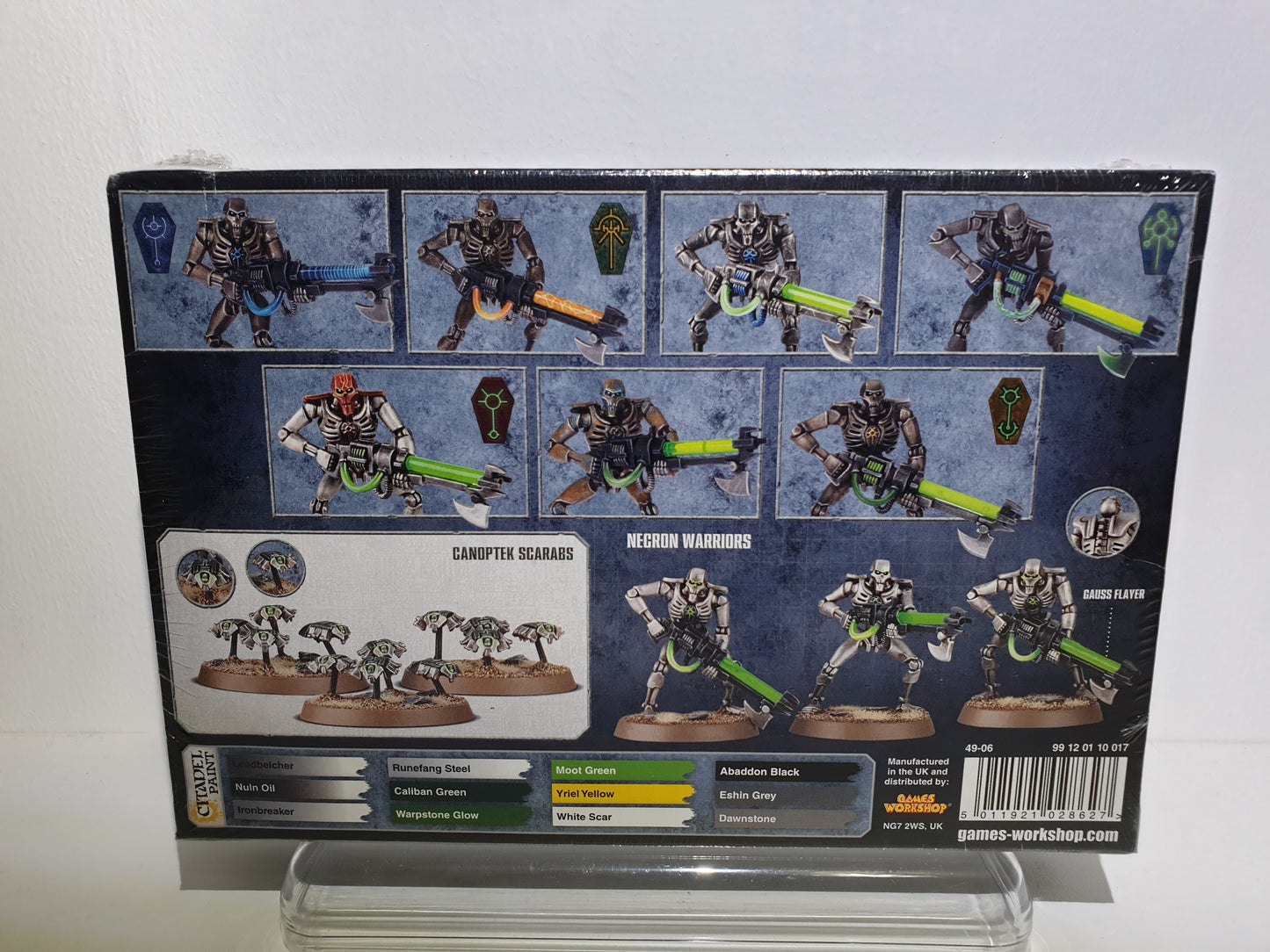 Warhammer 40,000 - Necrons - Necron Warriors with Canoptek Scarabs - Neuf sous blister