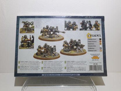 Warhammer 40,000 - Astra Militarum - Cadian Heavy Weapon Squad - Neuf sous blister