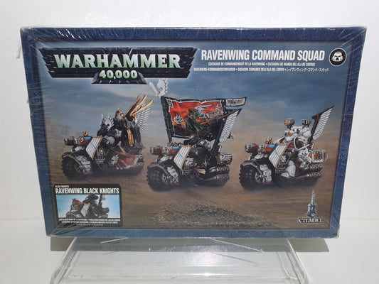 Warhammer 40,000 - Ravenwing - Command Squad - Black Knights - Neuf sous blister