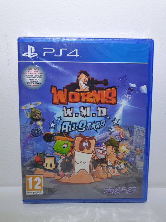 Worms Weapons Of Mass Destruction - All Star PS4 - Neuf sous blister
