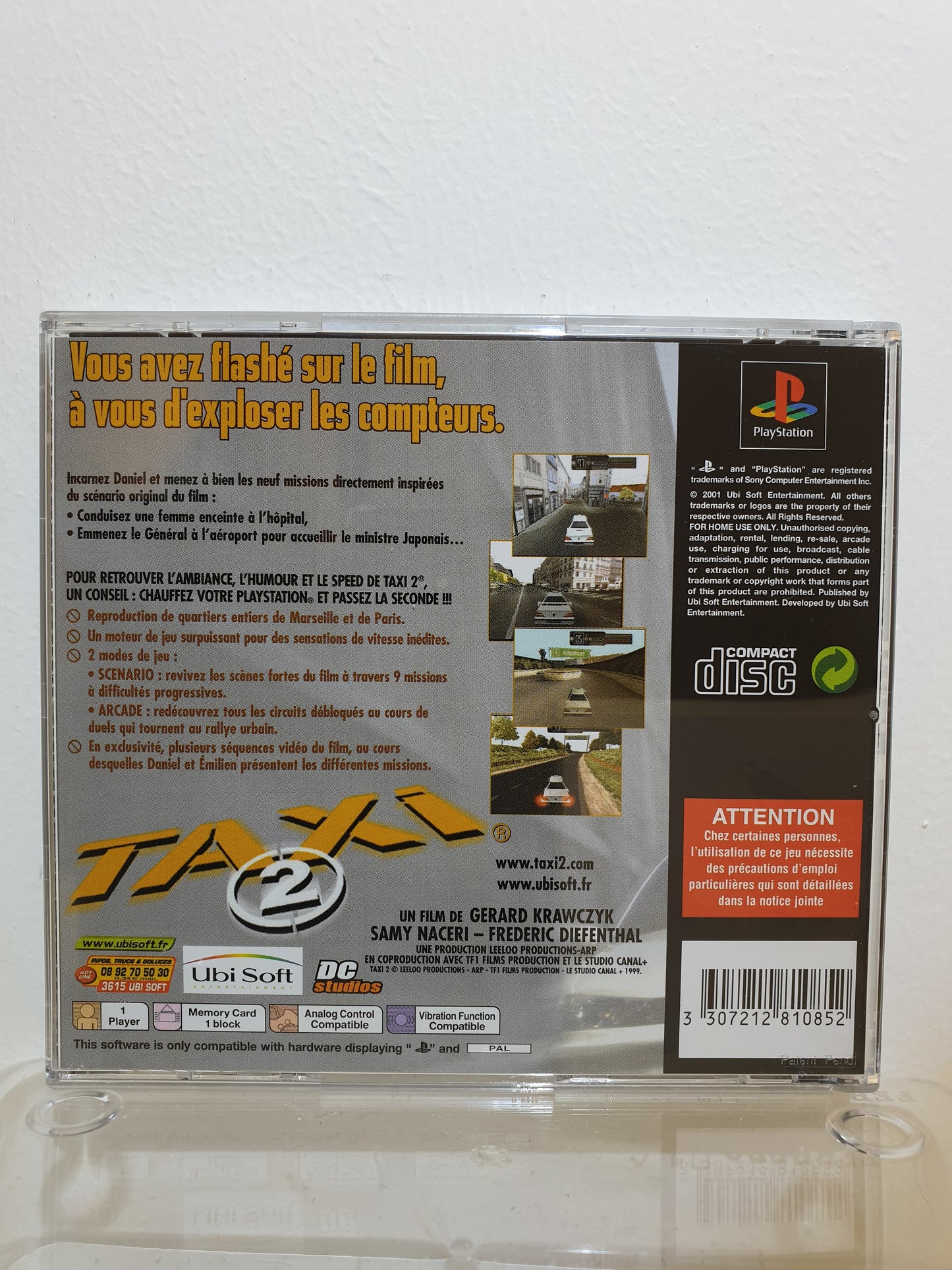 Taxi 2 PS1 - Occasion