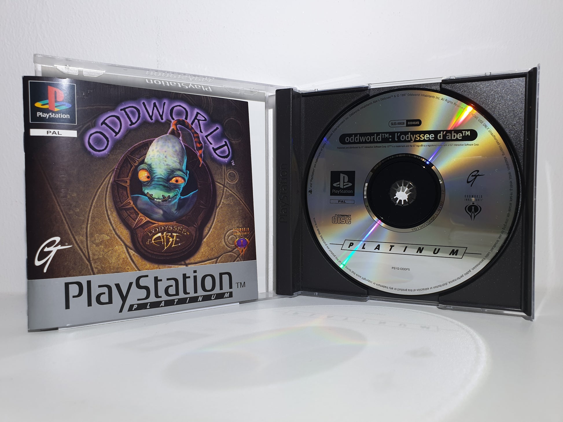 Oddworld Abe's Oddysee PS1 (Gebraucht) in für CHF 39 - mit Lieferung Oddworld Abe's Oddysee PS1 (Gebraucht) in für CHF 39 - mit Lieferung