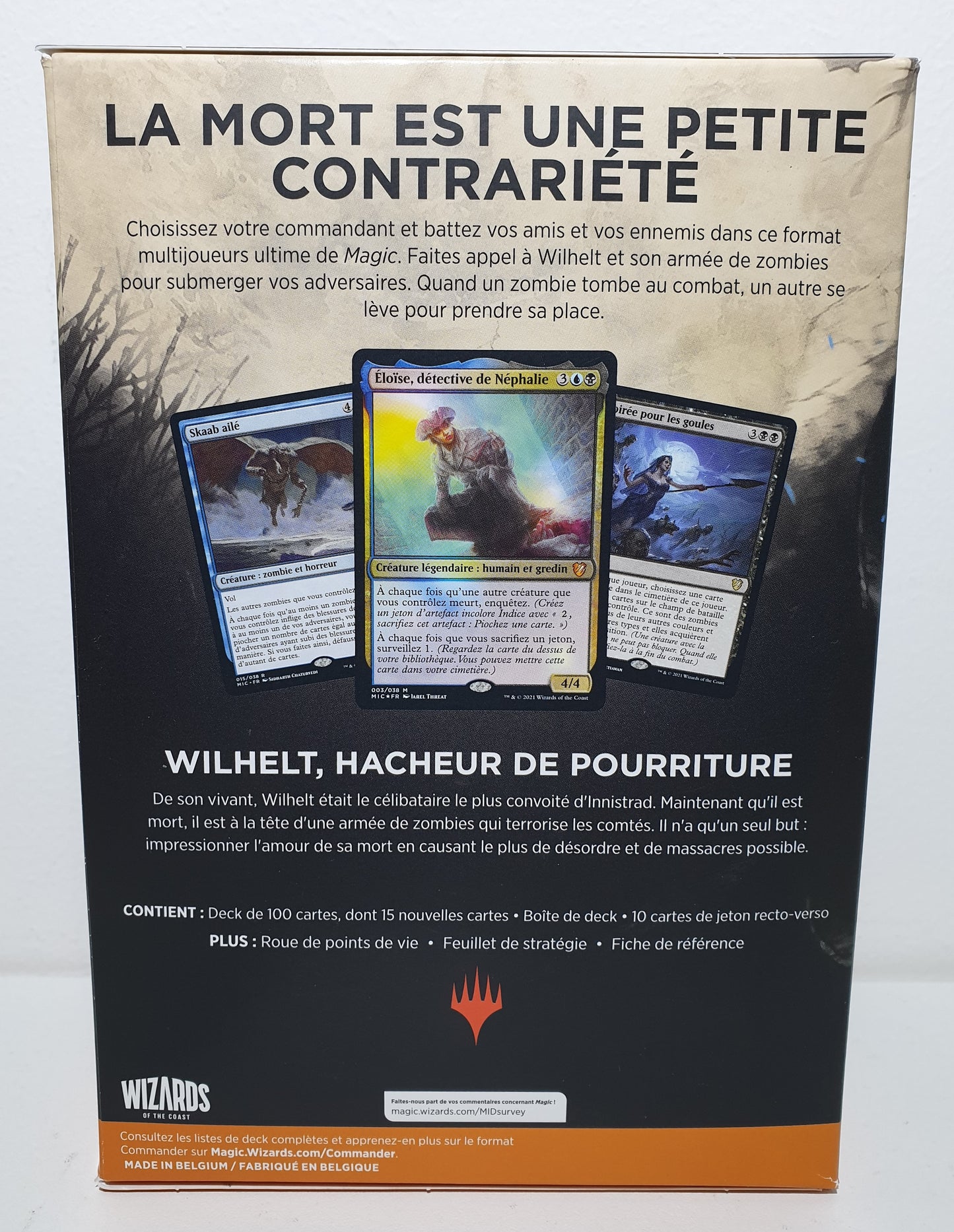 Magic The Gathering - Deck Innistrad : chasse de minuit - Commander -  Morts-vivants déchaînés - Neuf scellé