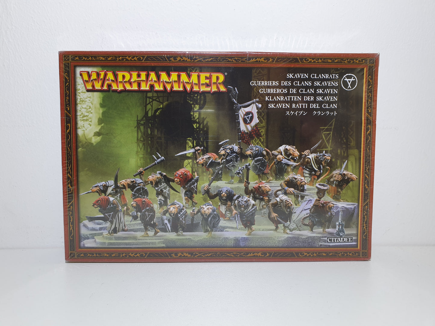 Warhammer - Guerriers de Clans Skaven - Skaven Clanrats - Neuf sous blister