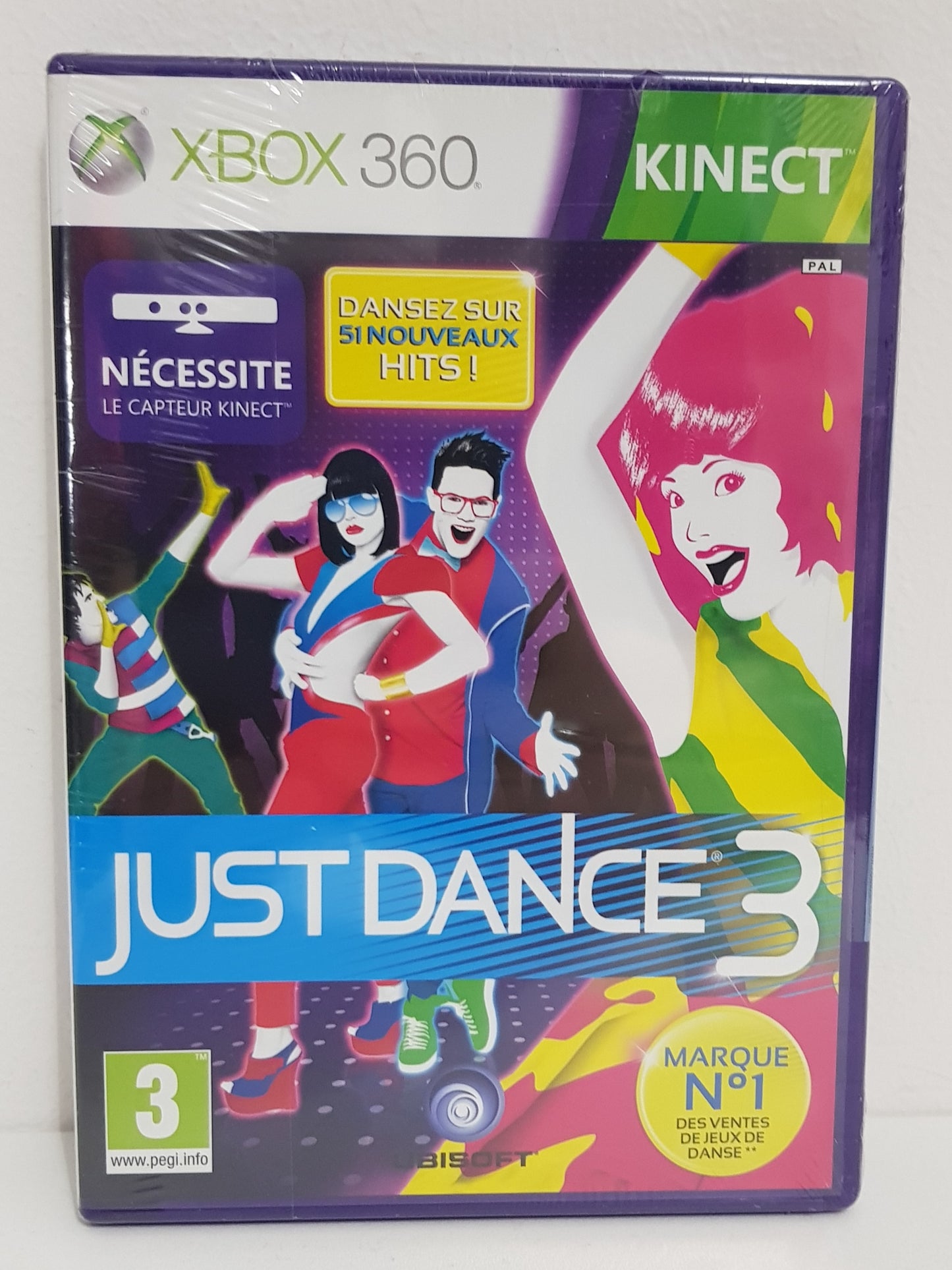 Just Dance 3 - Xbox 360 - Neuf sous blister