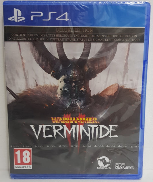 Warhammer : Vermintide 2 - Deluxe Edition PS4 - Neuf sous blister