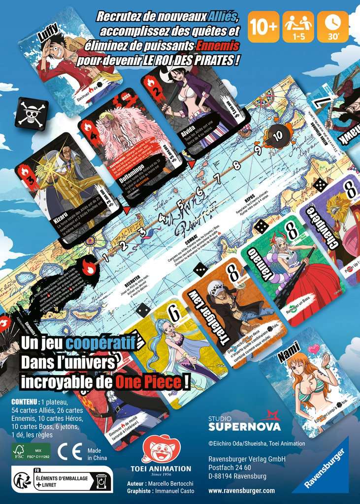 One Piece Nakama - Alliés & Ennemis - Neuf