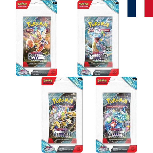 Pokémon - Booster Blister EV07 - Écarlate & Violet - Couronne Stellaire - en français  - Neuf scellé