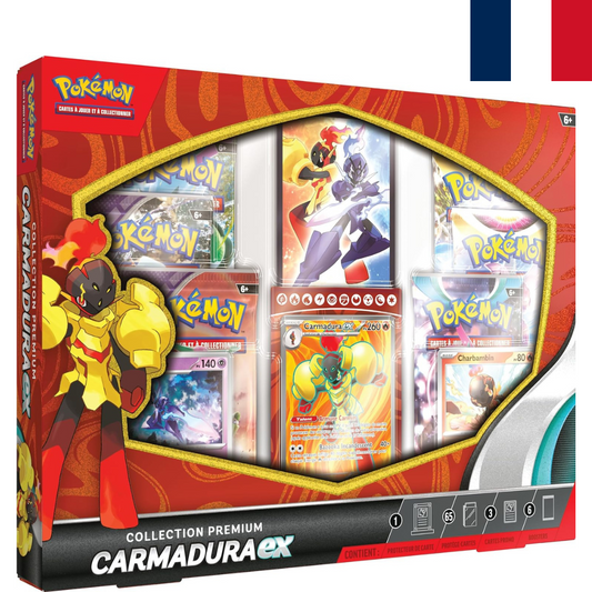 Pokémon - Coffret Collection Premium - Carmadura Ex - Neuf scellé