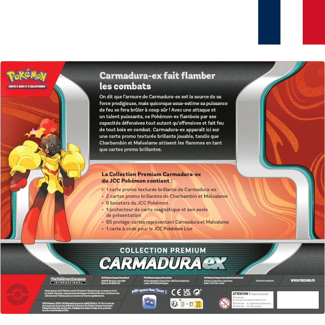Pokémon - Coffret Collection Premium - Carmadura Ex - Neuf scellé