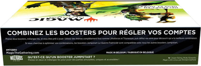 Magic the Gathering - Boite de 18 Boosters Jumpstart - La Guerre Fratricide en Français - Neuf sous blister