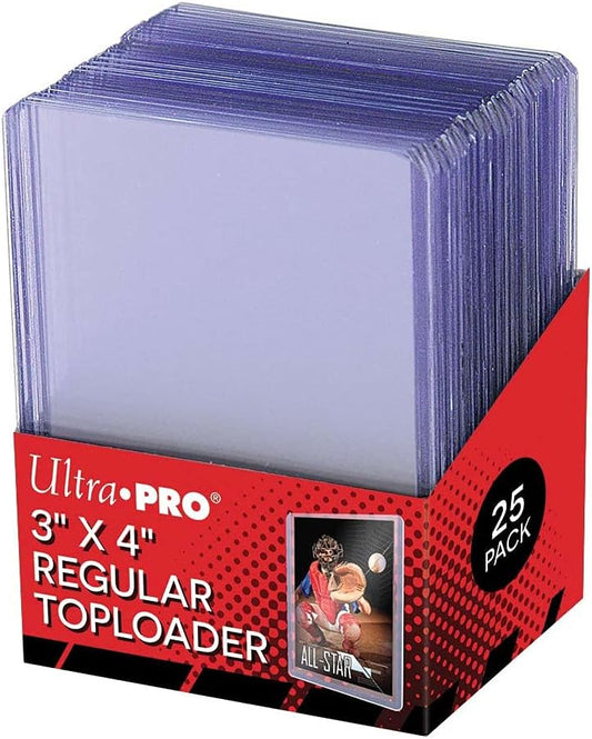 Ultra Pro - Protège-cartes - Toploader Transparent Regular Ultra Clear 3"x4" Par 25 - Neuf sous blister