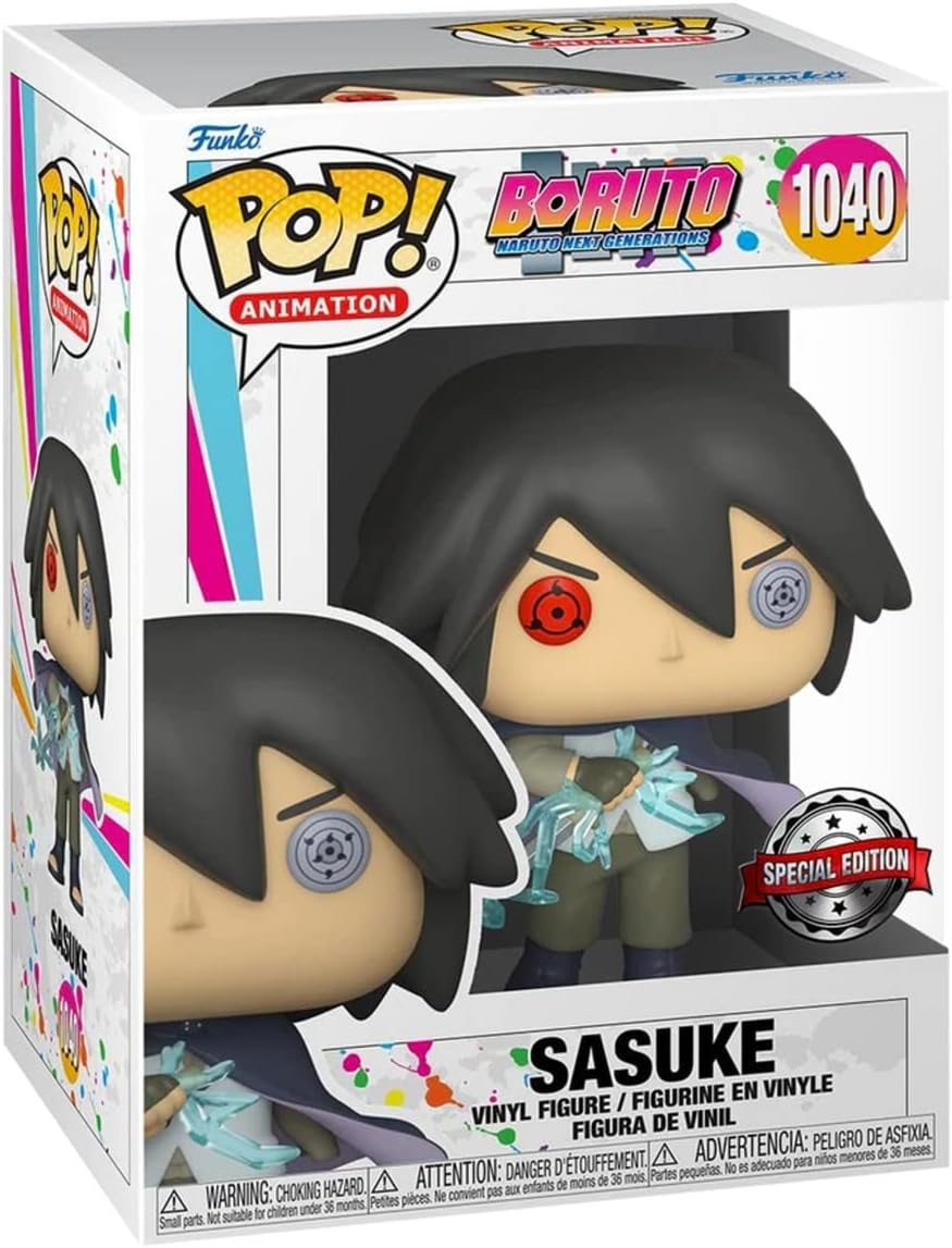 FUNKO POP 1040 - BORUTO - NARUTO NEXT GENERATIONS - SASUKE - SPECIAL EDITION - NEUF