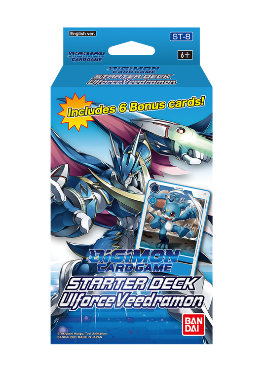 Digimon Card Game - Starter Deck ST-8 - UlforceVeedramon en Anglais - Neuf scellé