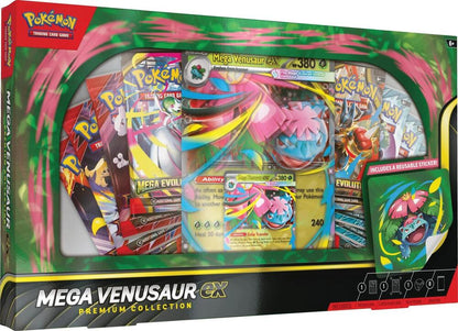Pokémon - Coffret Mega Venusaur-ex - Premium Collection - en anglais - Neuf scellé