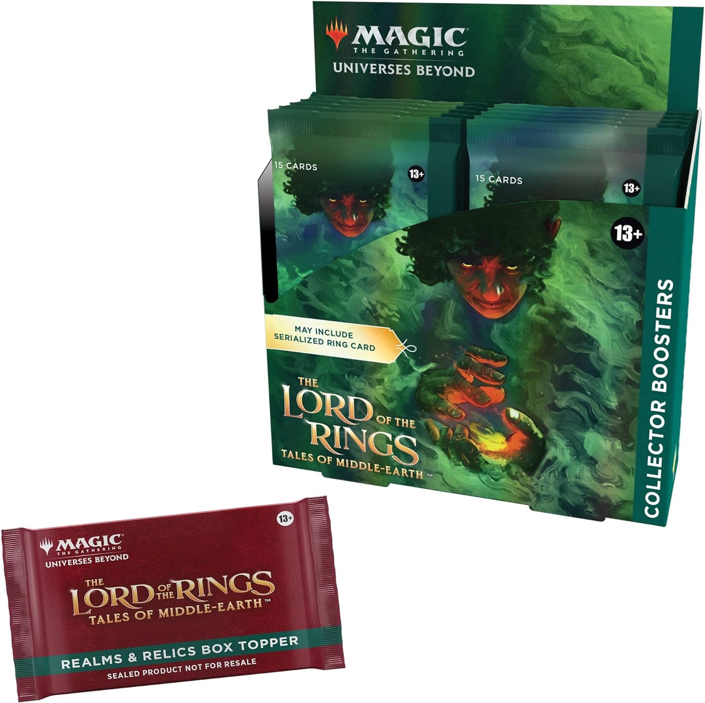 Magic the Gathering - Boite de 12 Boosters Collector - The Lord of the Rings - Tales of Middle-Earth en Anglais - Neuf scellé