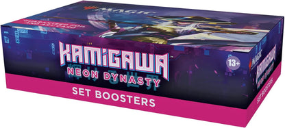 Magic the Gathering - Boite de 30 Boosters d'Extension - Kamigawa La Dynastie Néon en Anglais - Neuve scellée