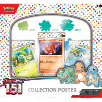 Pokémon - Coffret Collection Poster - EV3.5 - Écarlate et Violet 151 - Neuf scellé