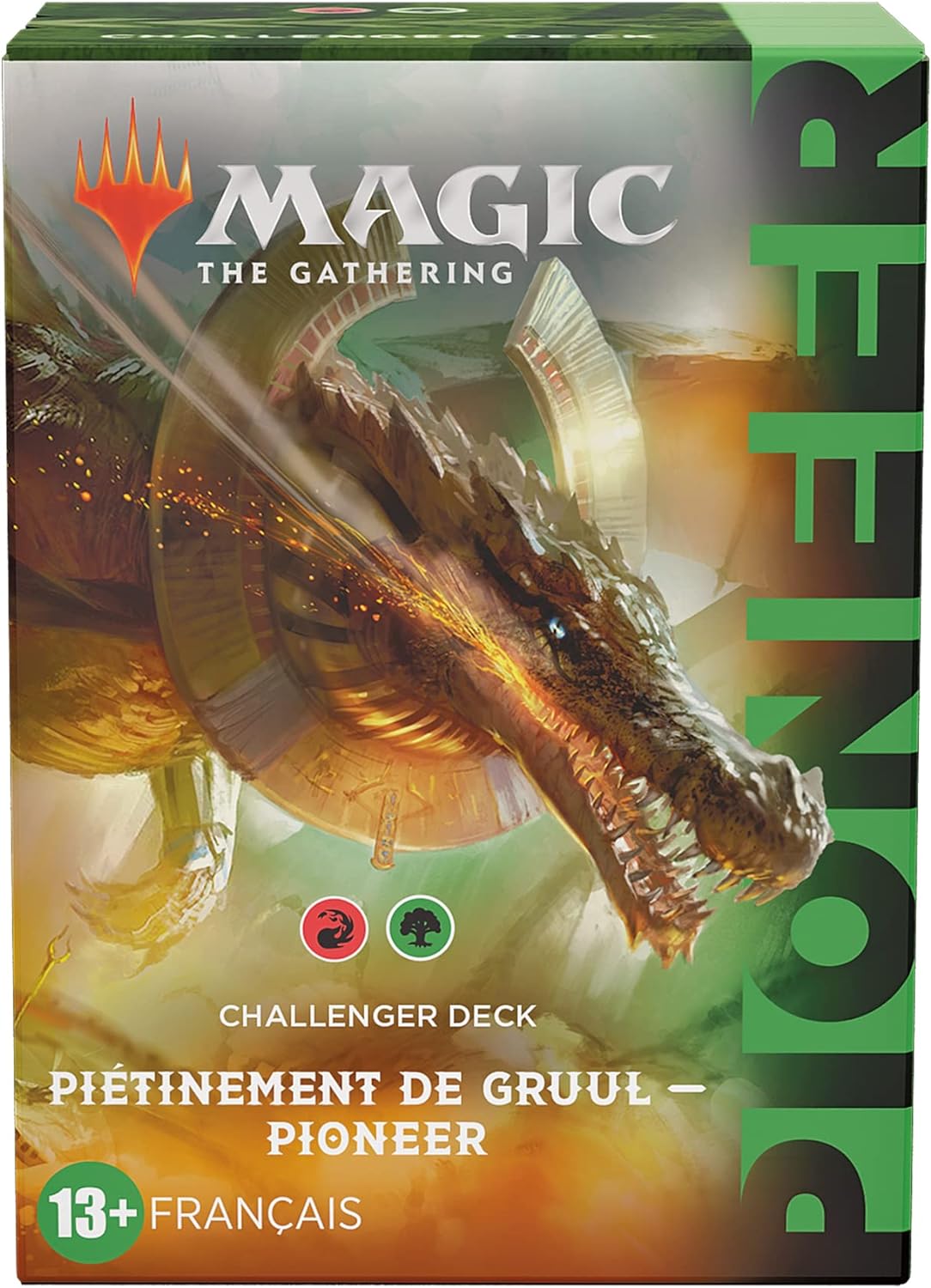 Magic The Gathering - Deck Challenger Pioneer 2022 - Piétinement de Gruul en Français - Neuf scellé