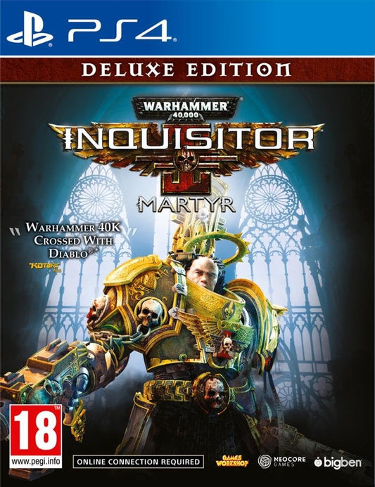 Warhammer 40.000 : Inquisitor Martyr - Deluxe Edition PS4 - Neuf sous blister
