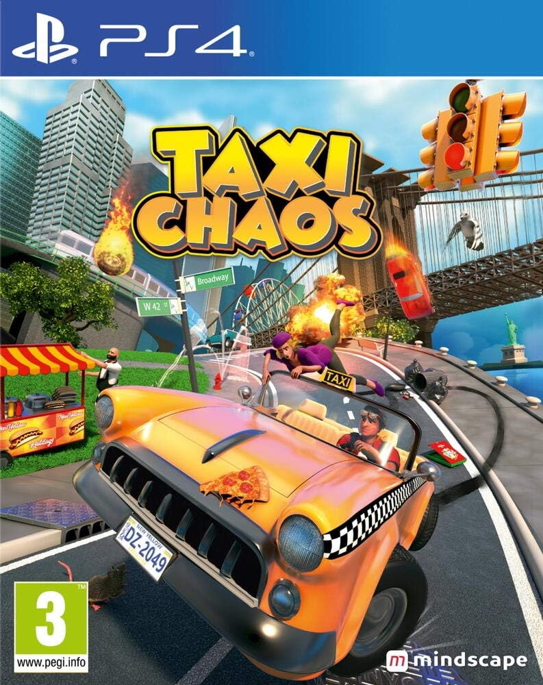 Taxi Chaos PS4 - Neuf sous blister