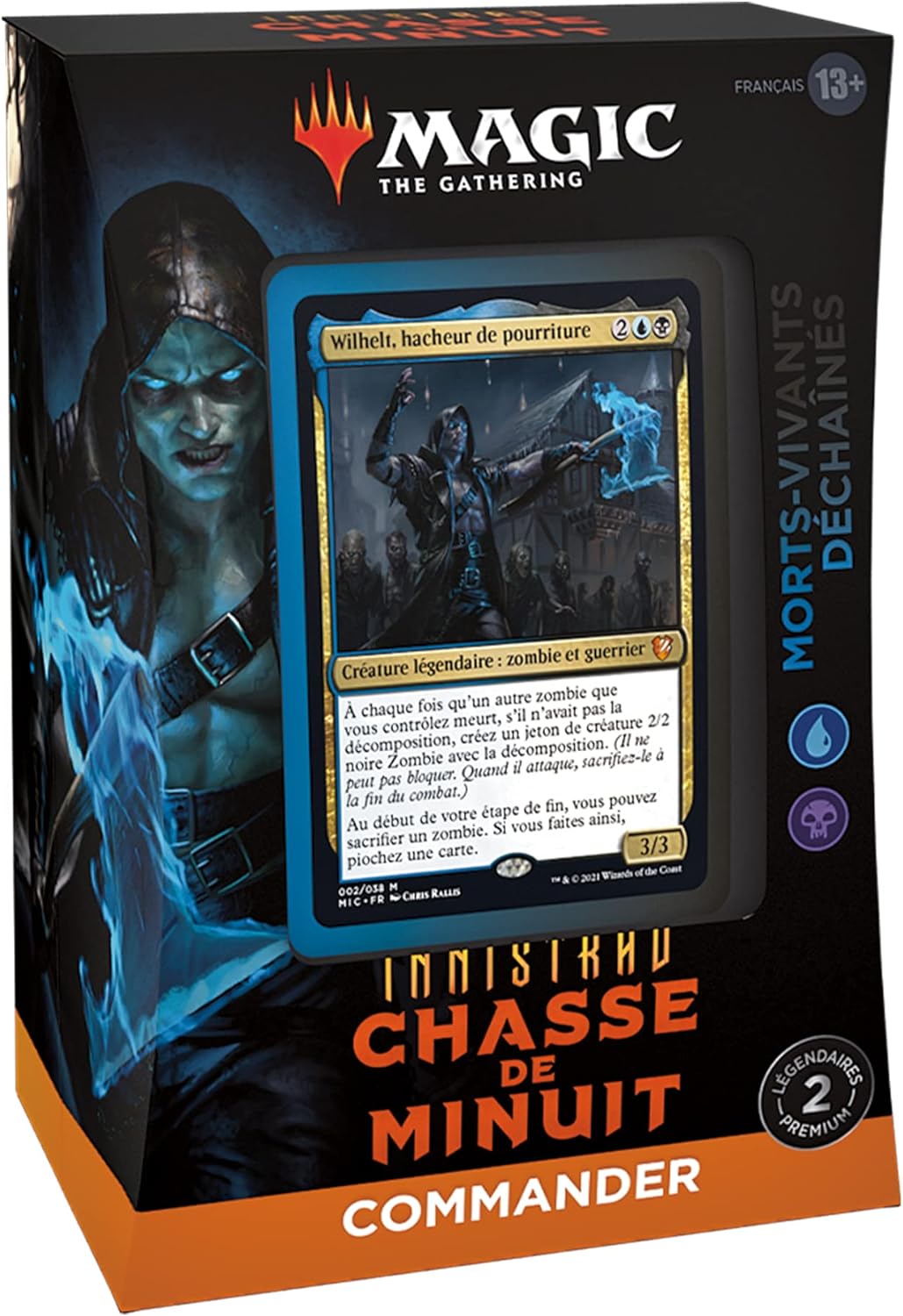 Magic The Gathering - Deck Innistrad : chasse de minuit - Commander -  Morts-vivants déchaînés - Neuf scellé