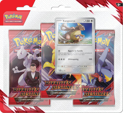 Pokémon - Tripack EV10 - Écarlate et Violet - Rivalités Destinées - en français - Neuf