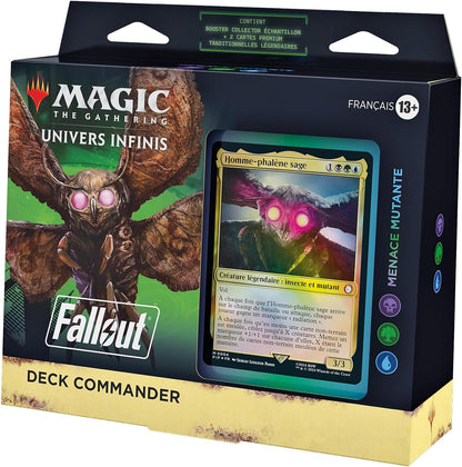 Magic The Gathering - Deck Commander Fallout - Menace Mutante - Neuf scellé