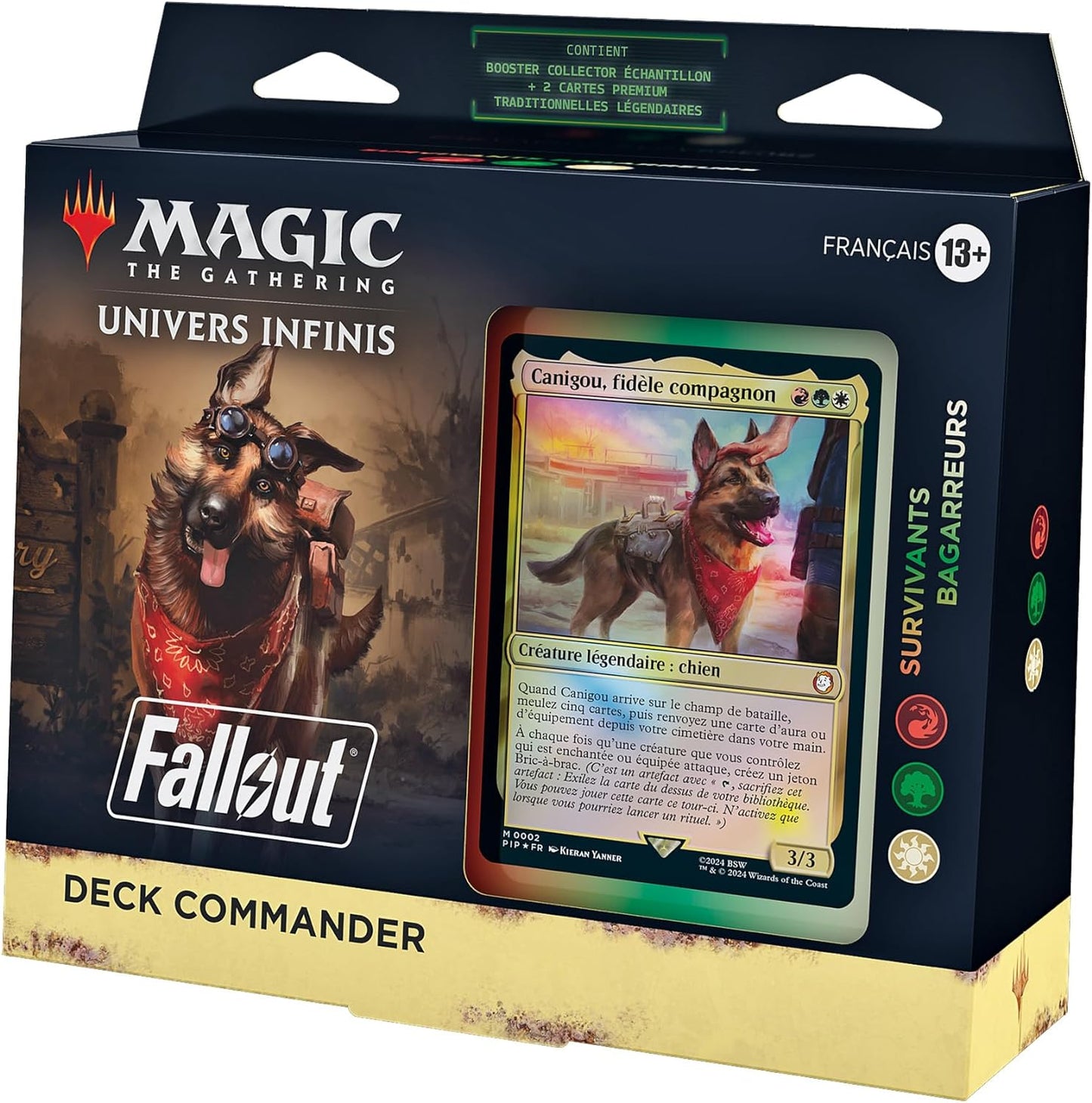 Magic The Gathering - Deck Commander Fallout - Survivants Bagarreurs - Neuf scellé