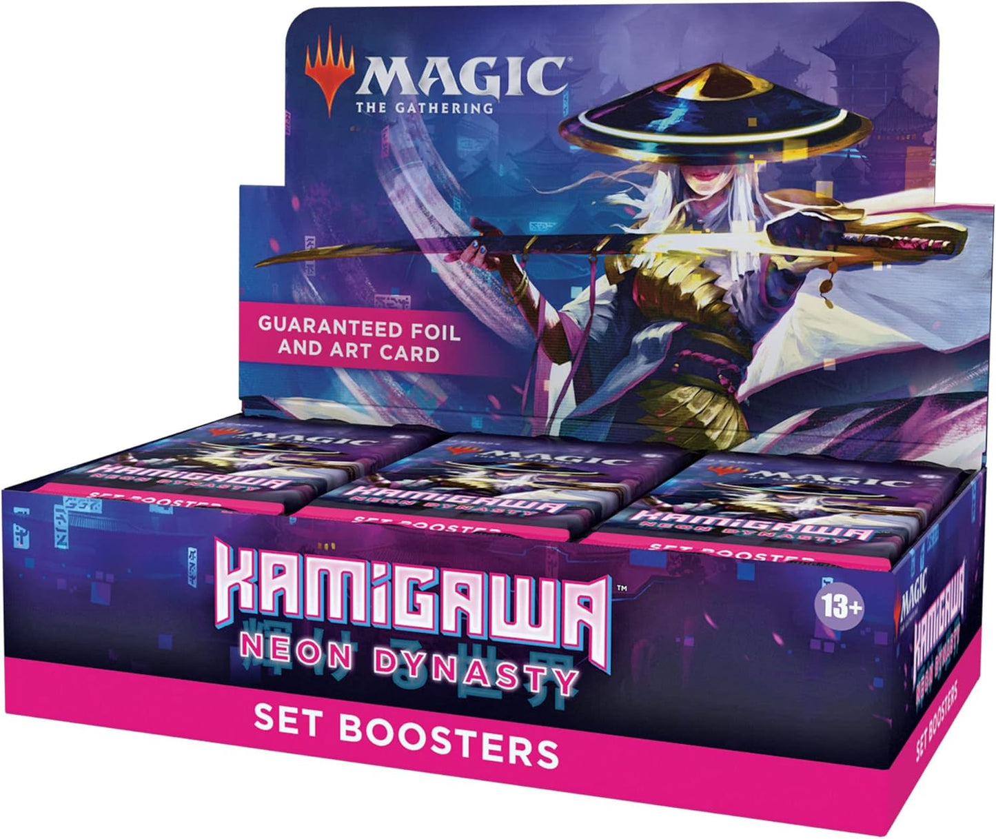 Magic the Gathering - Boite de 30 Boosters d'Extension - Kamigawa La Dynastie Néon en Anglais - Neuve scellée