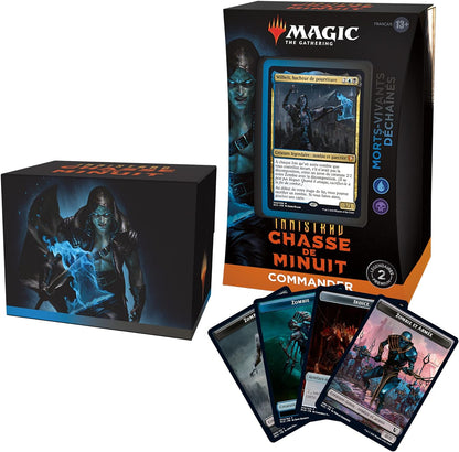 Magic The Gathering - Deck Innistrad : chasse de minuit - Commander -  Morts-vivants déchaînés - Neuf scellé