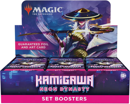 Magic the Gathering - Boite de 30 Boosters d'Extension - Kamigawa La Dynastie Néon en Anglais - Neuve scellée