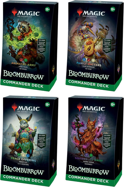 Magic the Gathering - Bloomburrow - Deck Commander en Anglais - Neuf scellé