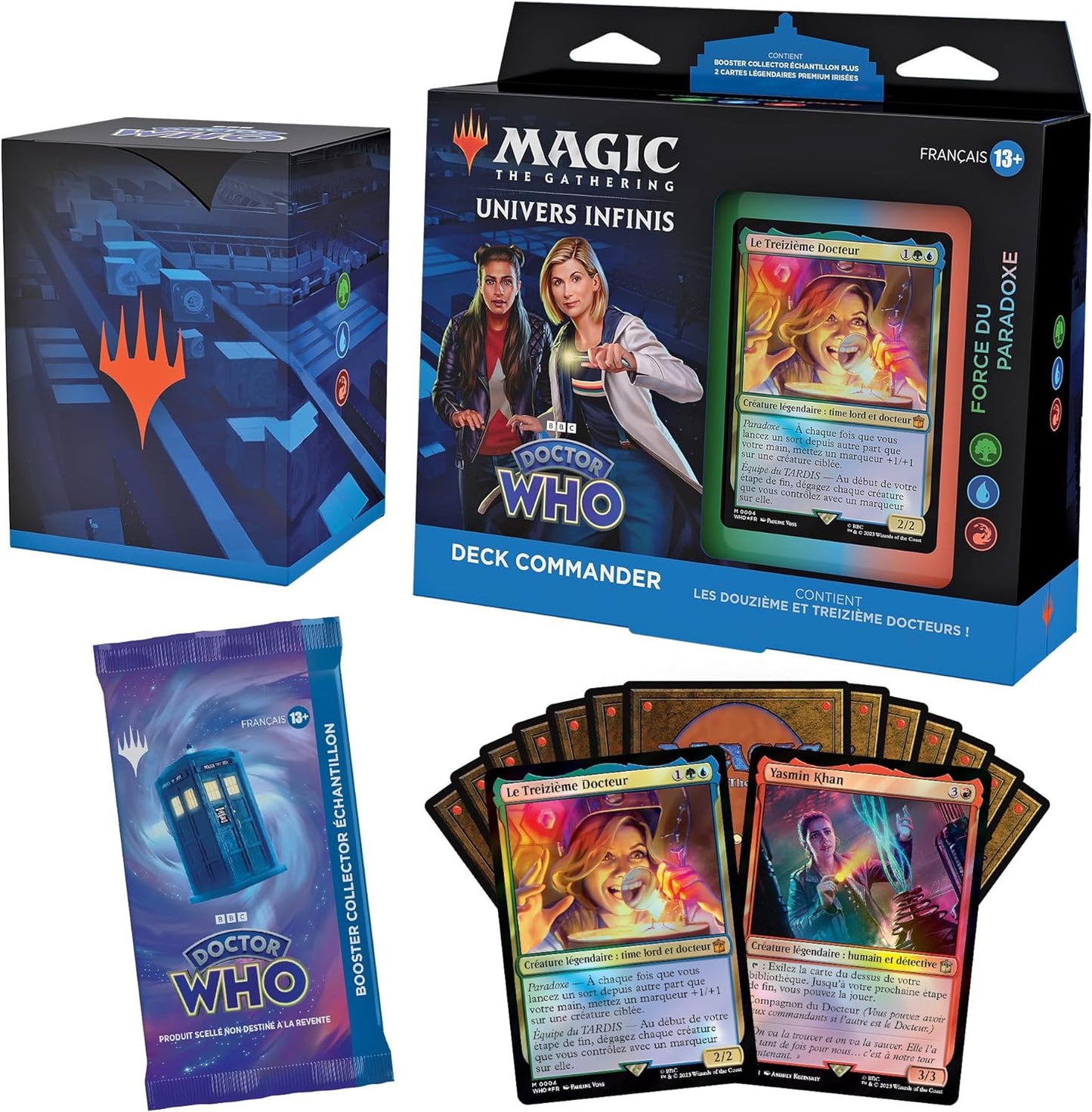 Magic The Gathering - Deck Commander Univers Infinis Docteur Who - Force du Paradoxe - Neuf scellé