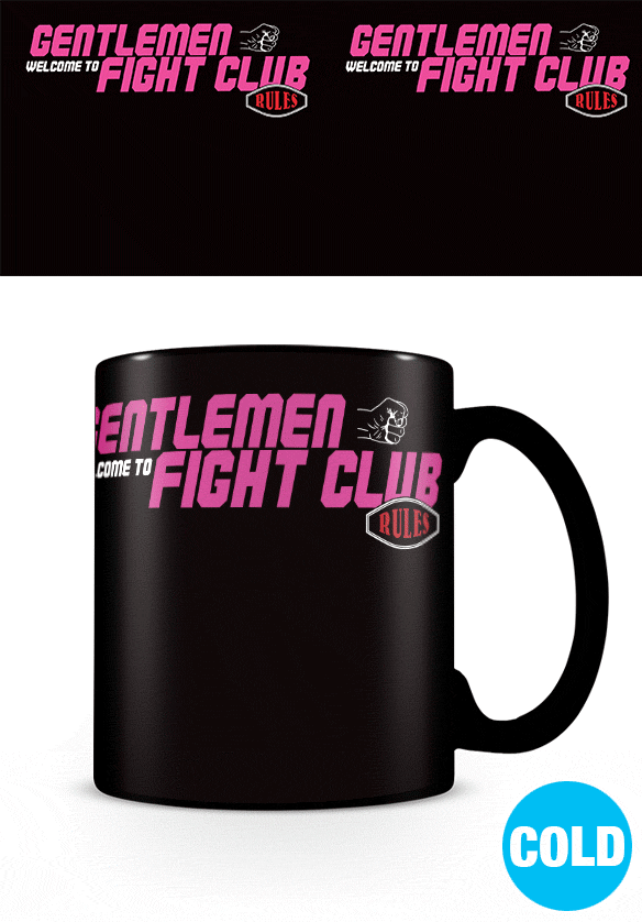 Mug Thermoréactif - Fight Club - Rules