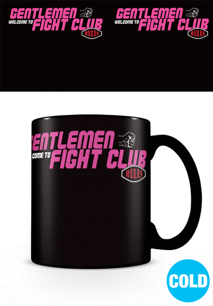 Mug Thermoréactif - Fight Club - Rules