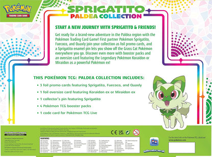Pokémon - Paldea Collection - en anglais - Neuf