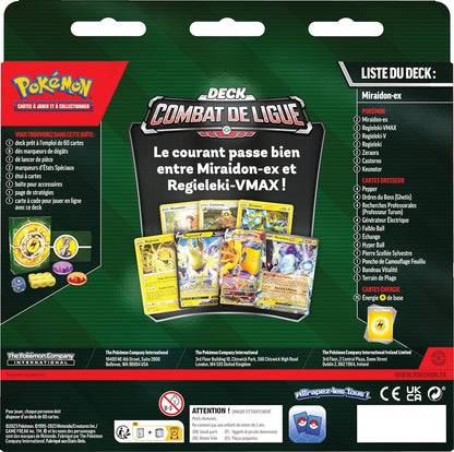 Pokémon - Deck Combat de Ligue - Miraidon-ex - en français - Neuf scellé